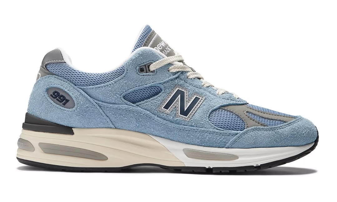 【2025年 6/19 発売予定】New Balance U991v2 BV2 MADE in UK “Celestial Blue” (ニューバランス メイドインUK) [U991BV2]