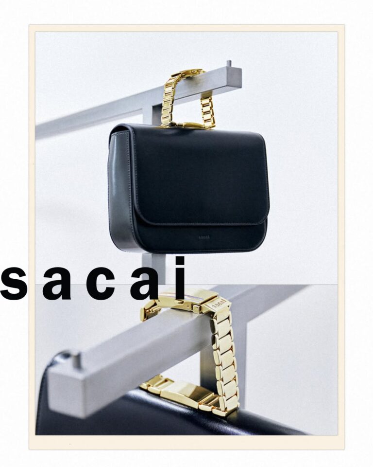 sacai Spring & Summer 2025 Collectionから、ウォッチベルトに着想を