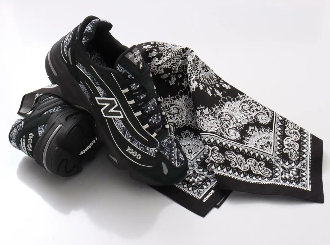 【2025年 4/19 & 5/24 発売】atmos × New Balance M1000 AP “bāṅdhnū” (アトモス ニューバランス “バンダナ”) [M1000AP]