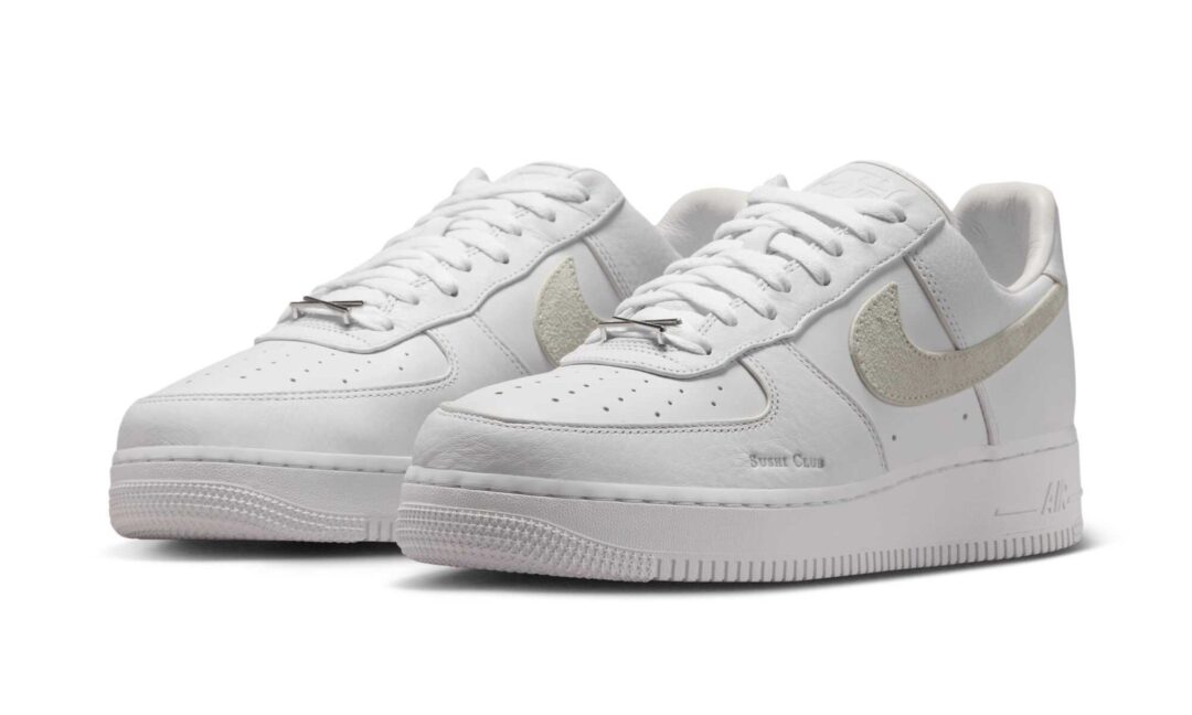 【2025年 秋 発売予定】Sushi Club × NIKE AIR FORCE 1 LOW “White/Summit White” (スシクラブ ナイキ エア フォース 1 ロー “ホワイト/サミットホワイト”) [II6234-100]