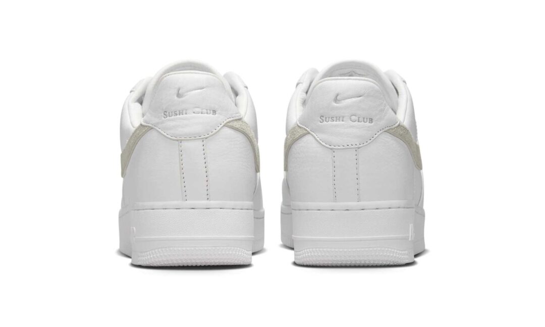 【2025年 秋 発売予定】Sushi Club × NIKE AIR FORCE 1 LOW “White/Summit White” (スシクラブ ナイキ エア フォース 1 ロー “ホワイト/サミットホワイト”) [II6234-100]