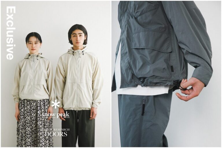snow peak × URBAN RESEARCH DOORS トレーナー