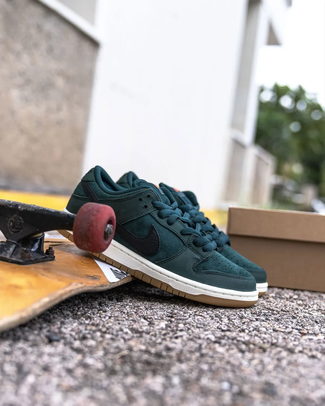 【2025年 11/1 発売】NIKE SB “Orange Label” DUNK LOW PRO ISO “Deep Fir” (ナイキ エスビー “オレンジレーベル” ダンク ロー プロ “ディープファー”) [FJ1674-300]