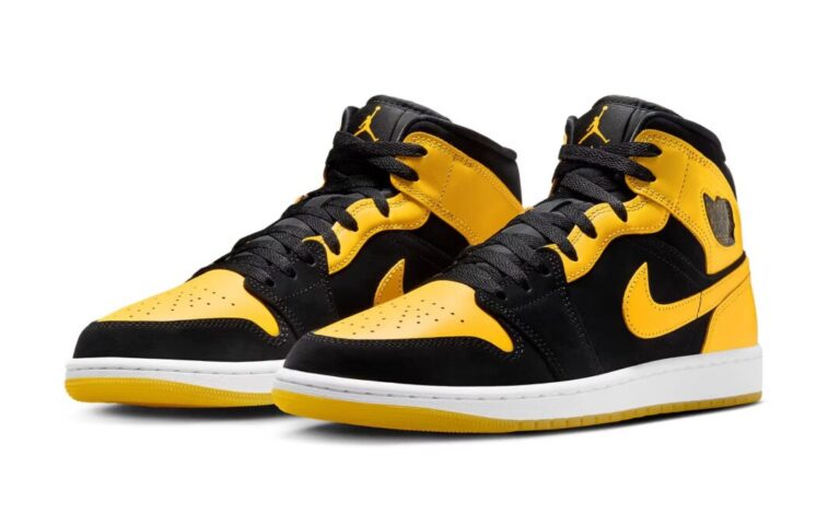 2025年 4/7 発売】NIKE AIR JORDAN MID “Black/Varsity Yellow