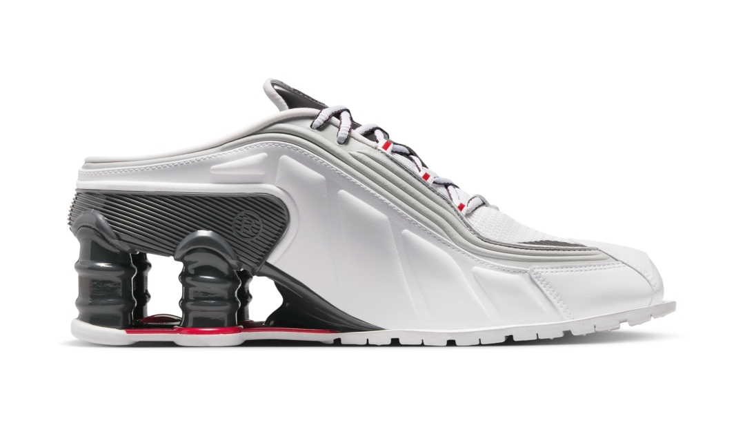 【2025年 10/30 発売】MARTINE ROSE × NIKE SHOX MR4 “White/Fire Red” (ナイキ マーティン・ローズ ショックス “ホワイト/ファイヤーレッド”) [IM5420-100/IM5420-600]