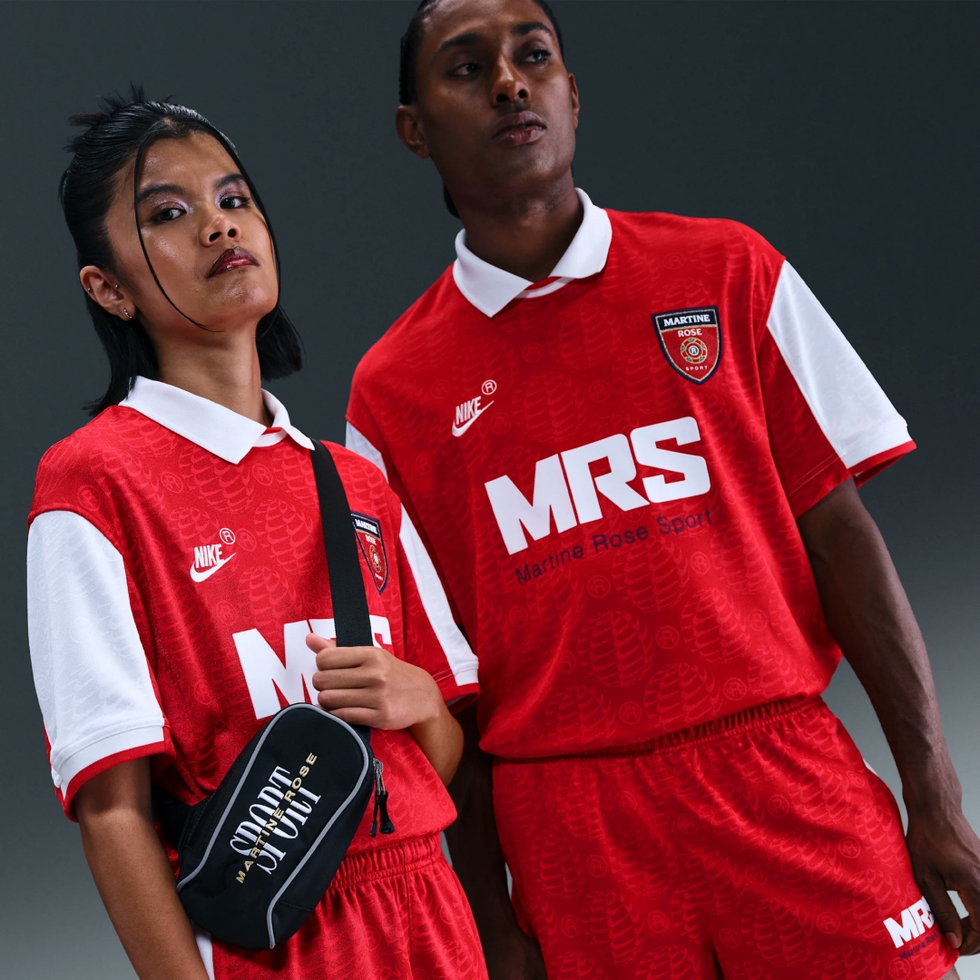 【2025年 10/30 発売】MARTINE ROSE × NIKE SHOX MR4 “White/Fire Red” (ナイキ マーティン・ローズ ショックス “ホワイト/ファイヤーレッド”) [IM5420-100/IM5420-600]
