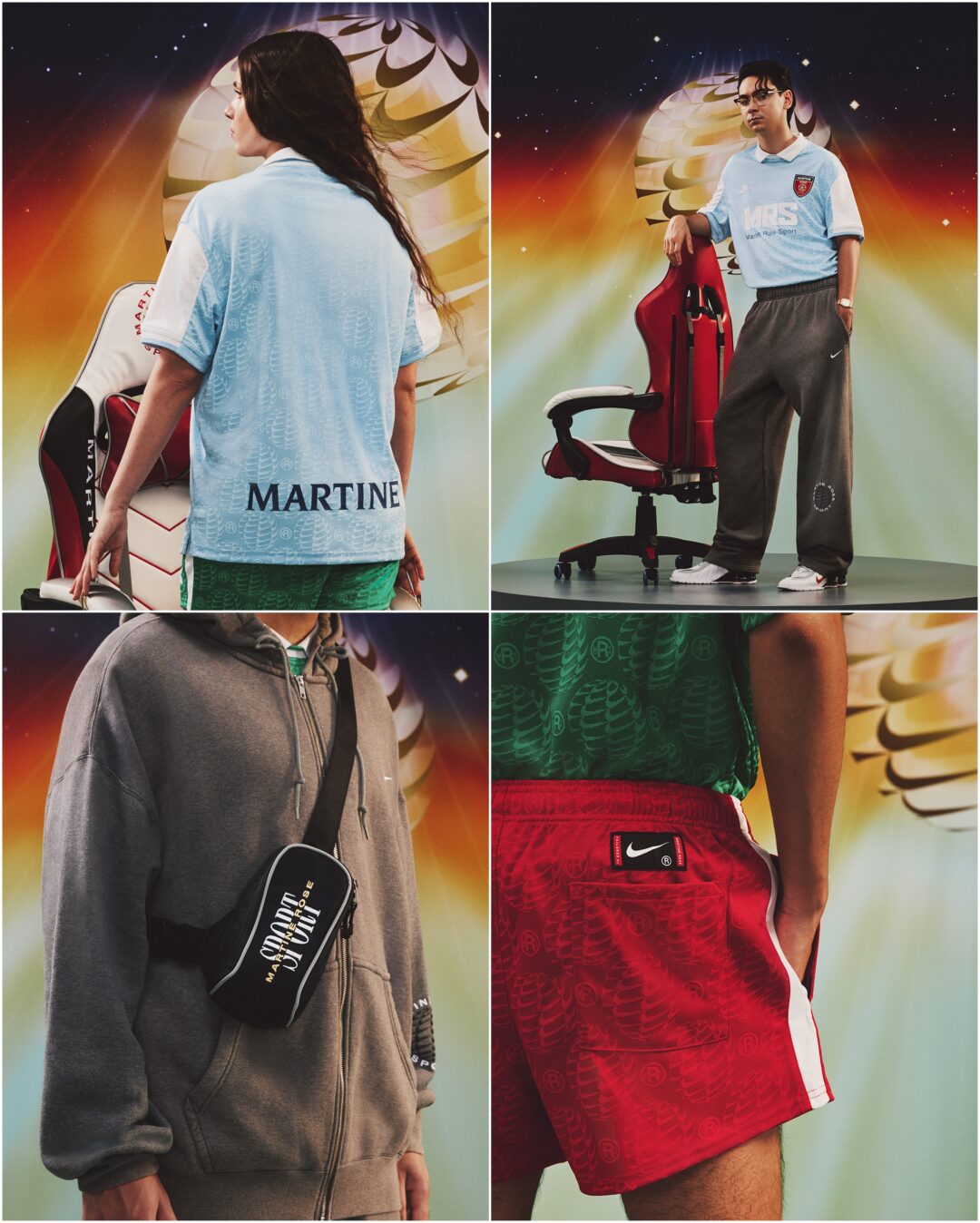 【2025年 10/30 発売】MARTINE ROSE × NIKE SHOX MR4 “White/Fire Red” (ナイキ マーティン・ローズ ショックス “ホワイト/ファイヤーレッド”) [IM5420-100/IM5420-600]