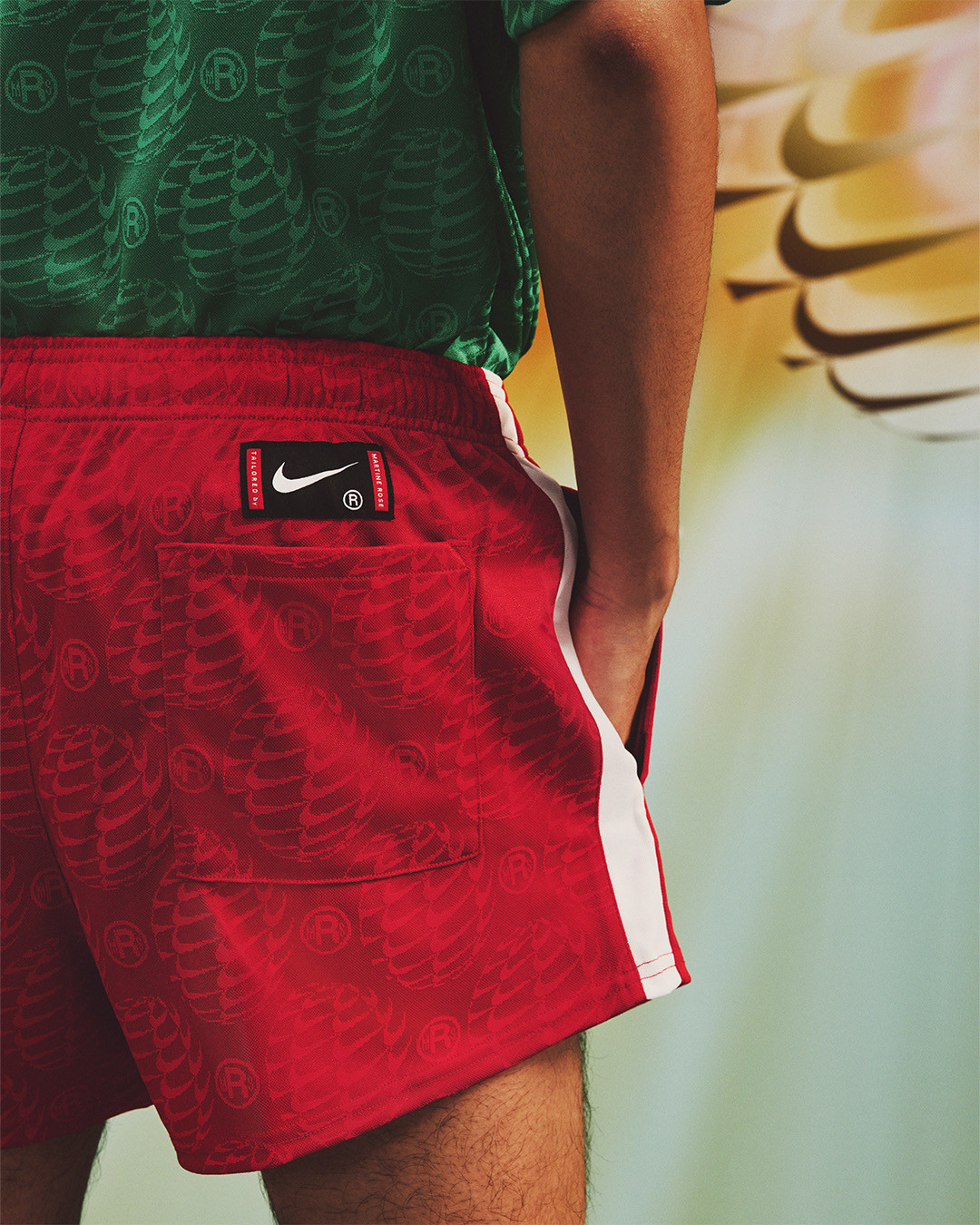 【2025年 10/30 発売】MARTINE ROSE × NIKE SHOX MR4 “White/Fire Red” (ナイキ マーティン・ローズ ショックス “ホワイト/ファイヤーレッド”) [IM5420-100/IM5420-600]