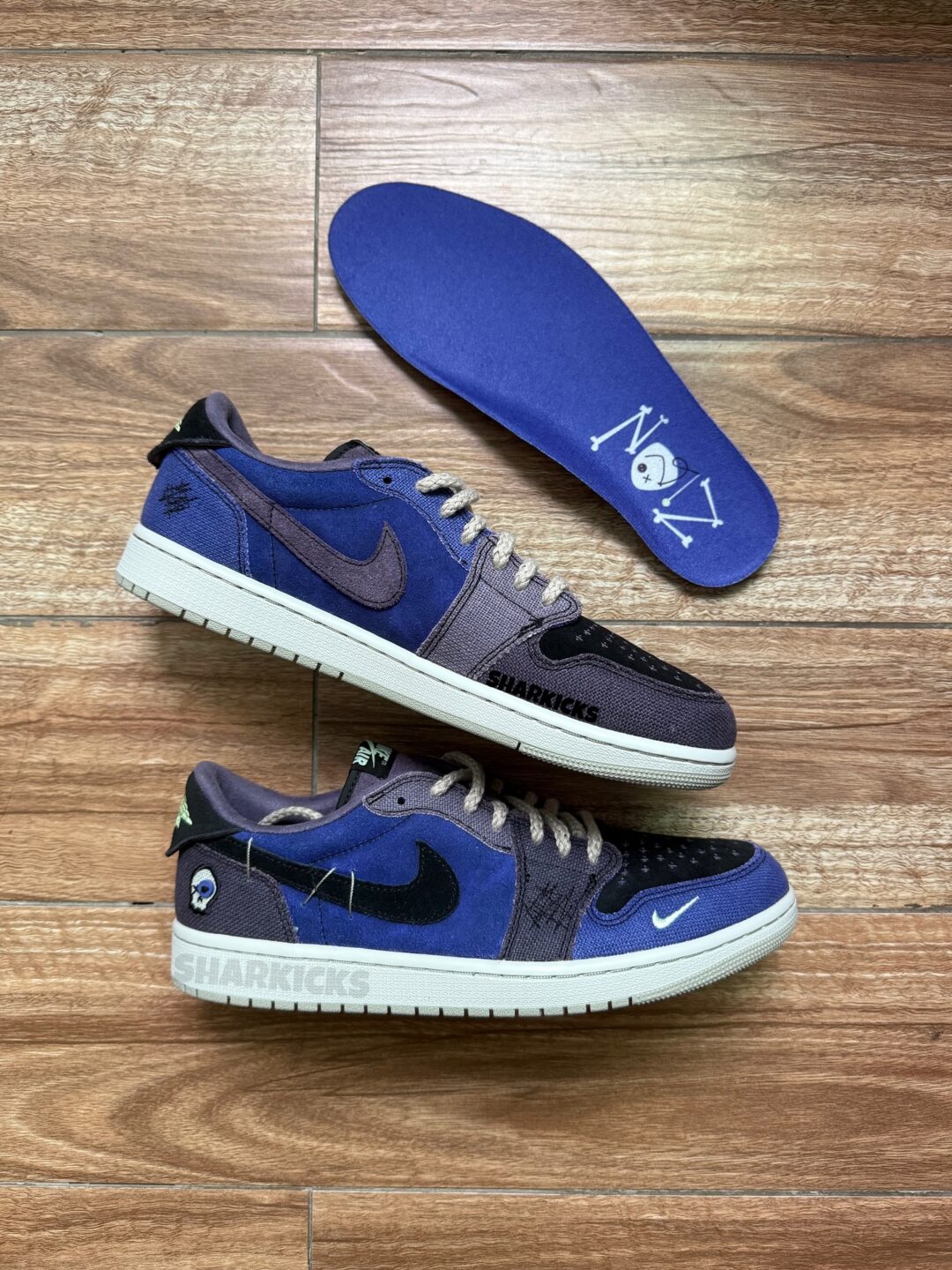 【2025年 10/29 発売予定】Zion Williamson x NIKE AIR JORDAN 1 LOW RETRO OG “Voodoo Alternate/Regency Purple” (ザイオン・ウィリアムソン ナイキ エア ジョーダン 1 ロー レトロ OG “ブードゥー/パープル”) [IH2309-500]