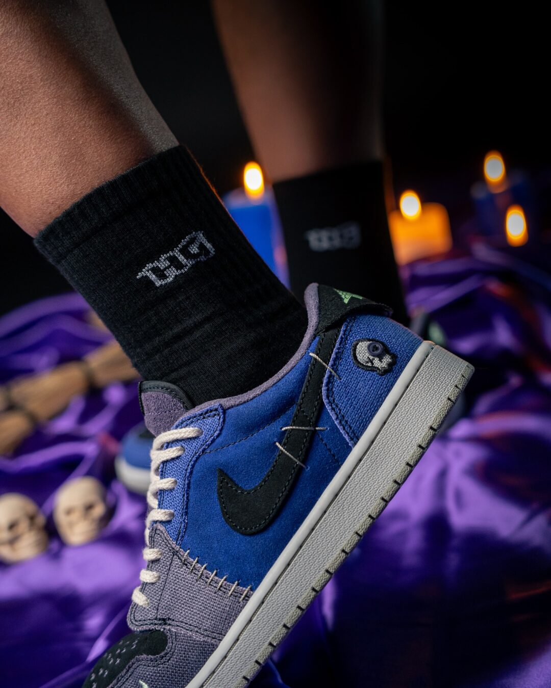 【2025年 10/29 発売予定】Zion Williamson x NIKE AIR JORDAN 1 LOW RETRO OG “Voodoo Alternate/Regency Purple” (ザイオン・ウィリアムソン ナイキ エア ジョーダン 1 ロー レトロ OG “ブードゥー/パープル”) [IH2309-500]