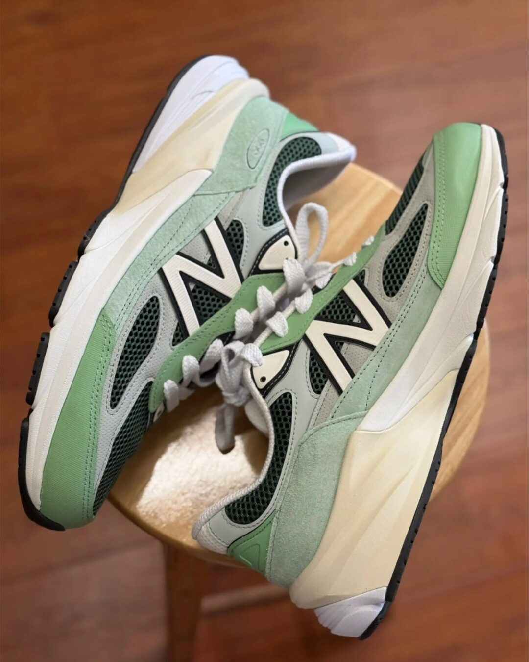 【国内 2025年 5/9 発売】New Balance U990v6 AB6 “Avocado Natural Mint” Made in USA (ニューバランス メイドインUSA) [U990AB6]