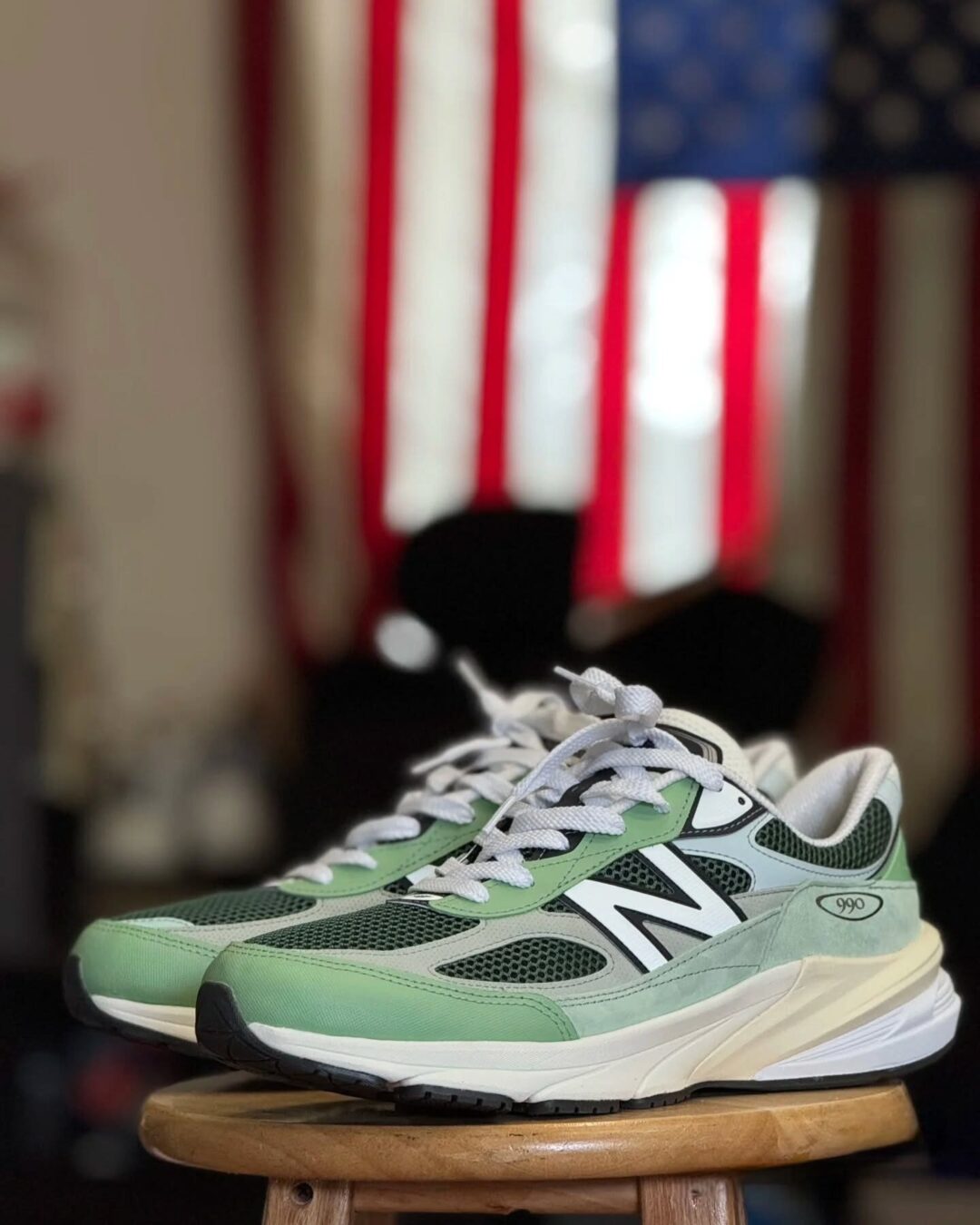 【国内 2025年 5/9 発売】New Balance U990v6 AB6 “Avocado Natural Mint” Made in USA (ニューバランス メイドインUSA) [U990AB6]