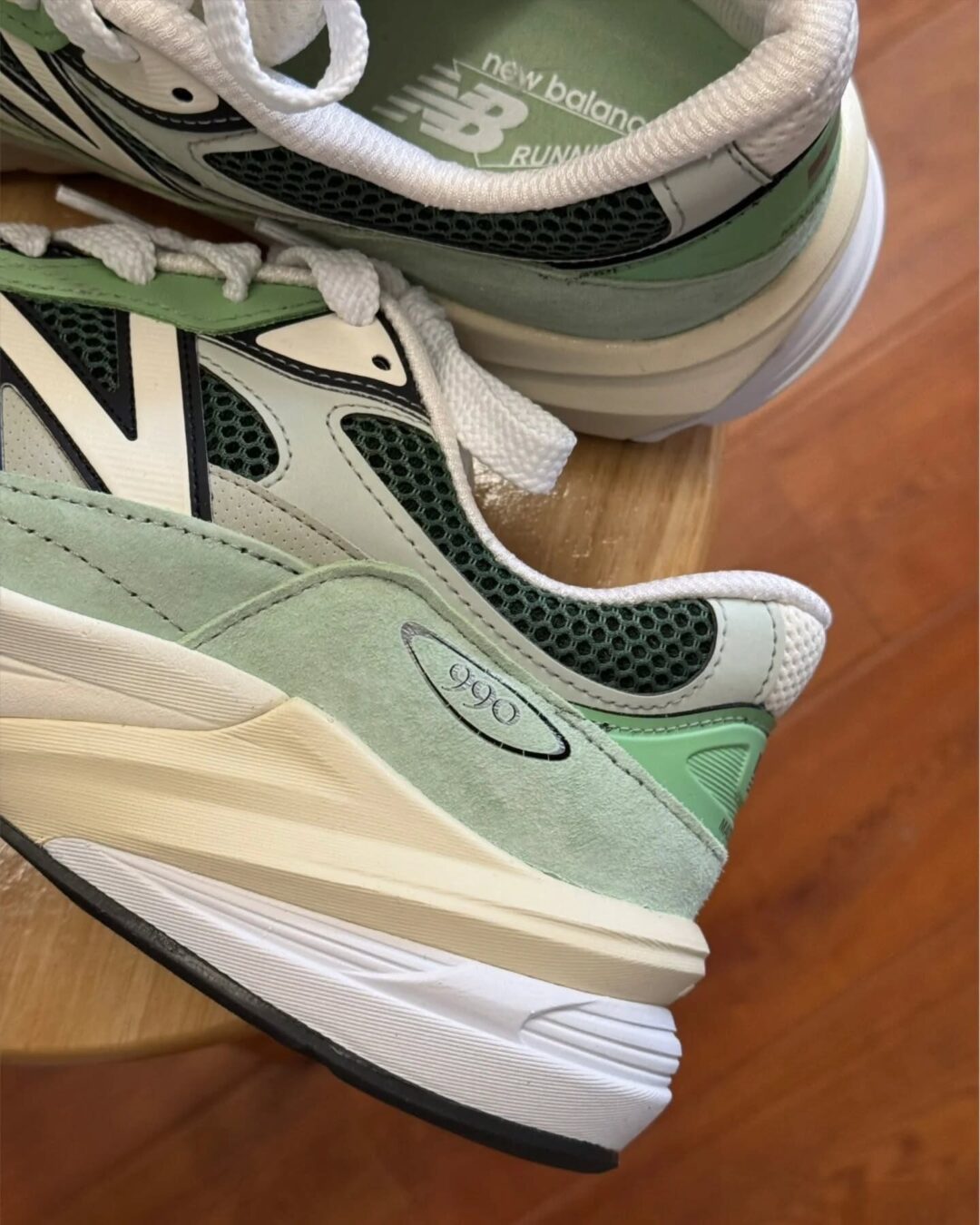 【国内 2025年 5/9 発売】New Balance U990v6 AB6 “Avocado Natural Mint” Made in USA (ニューバランス メイドインUSA) [U990AB6]