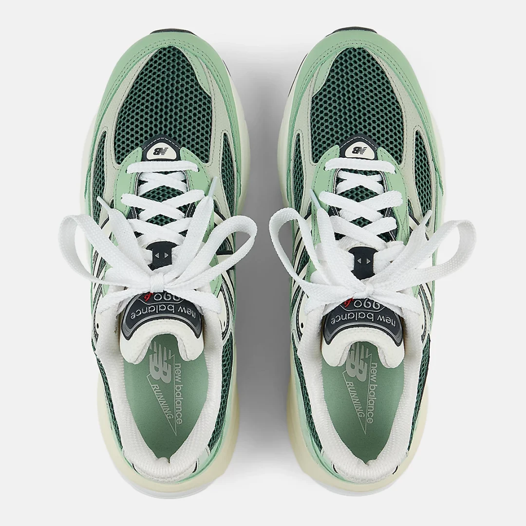 【国内 2025年 5/9 発売】New Balance U990v6 AB6 “Avocado Natural Mint” Made in USA (ニューバランス メイドインUSA) [U990AB6]