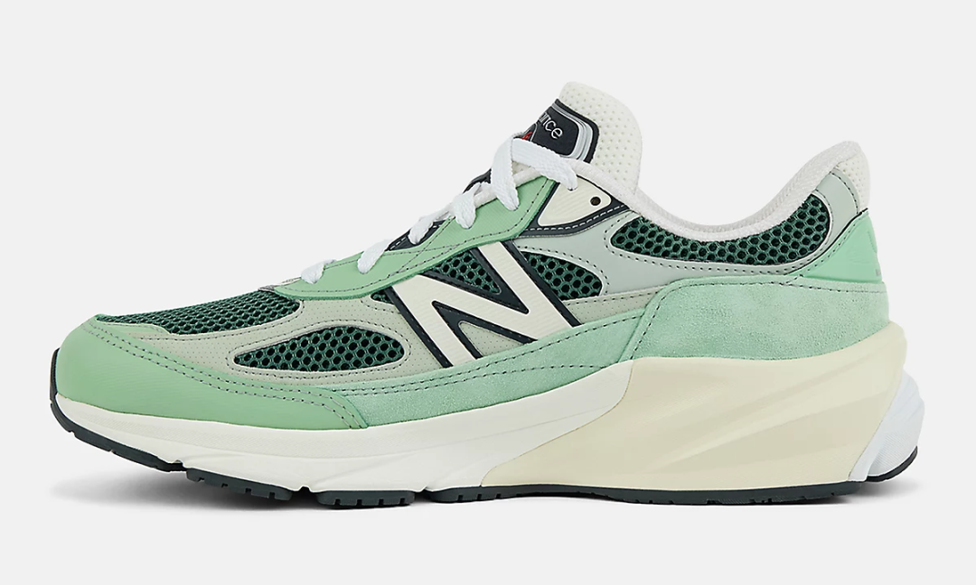【国内 2025年 5/9 発売】New Balance U990v6 AB6 “Avocado Natural Mint” Made in USA (ニューバランス メイドインUSA) [U990AB6]