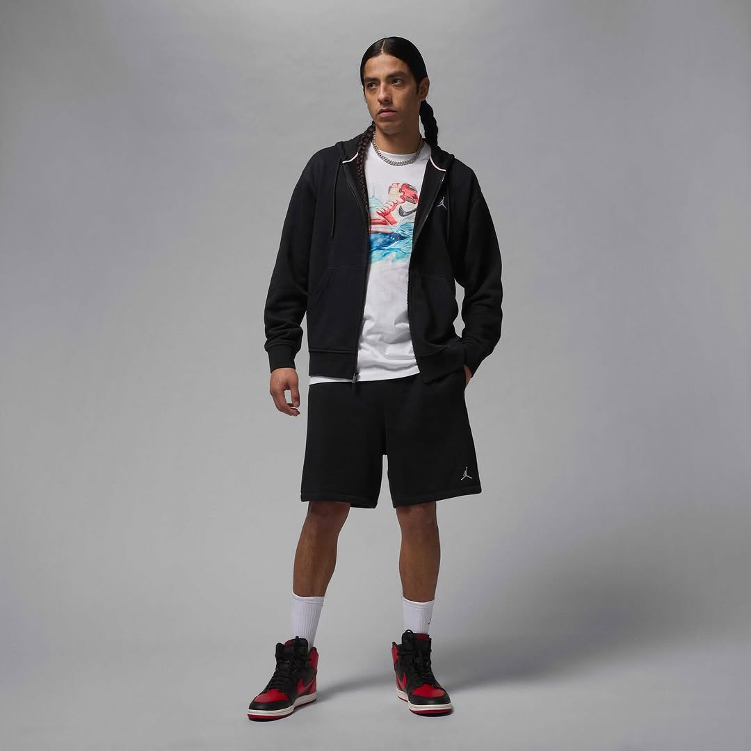 水彩画で描いた「NIKE AIR JORDAN 1 HIGH」Summer Teeが2025年 4/21 発売 (ナイキ ジョーダン) [IB3355-010/IB3355-100]
