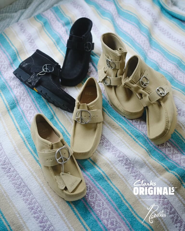 NEEDLES x Clarks Originals WALLABEEが2025年 4/5 発売