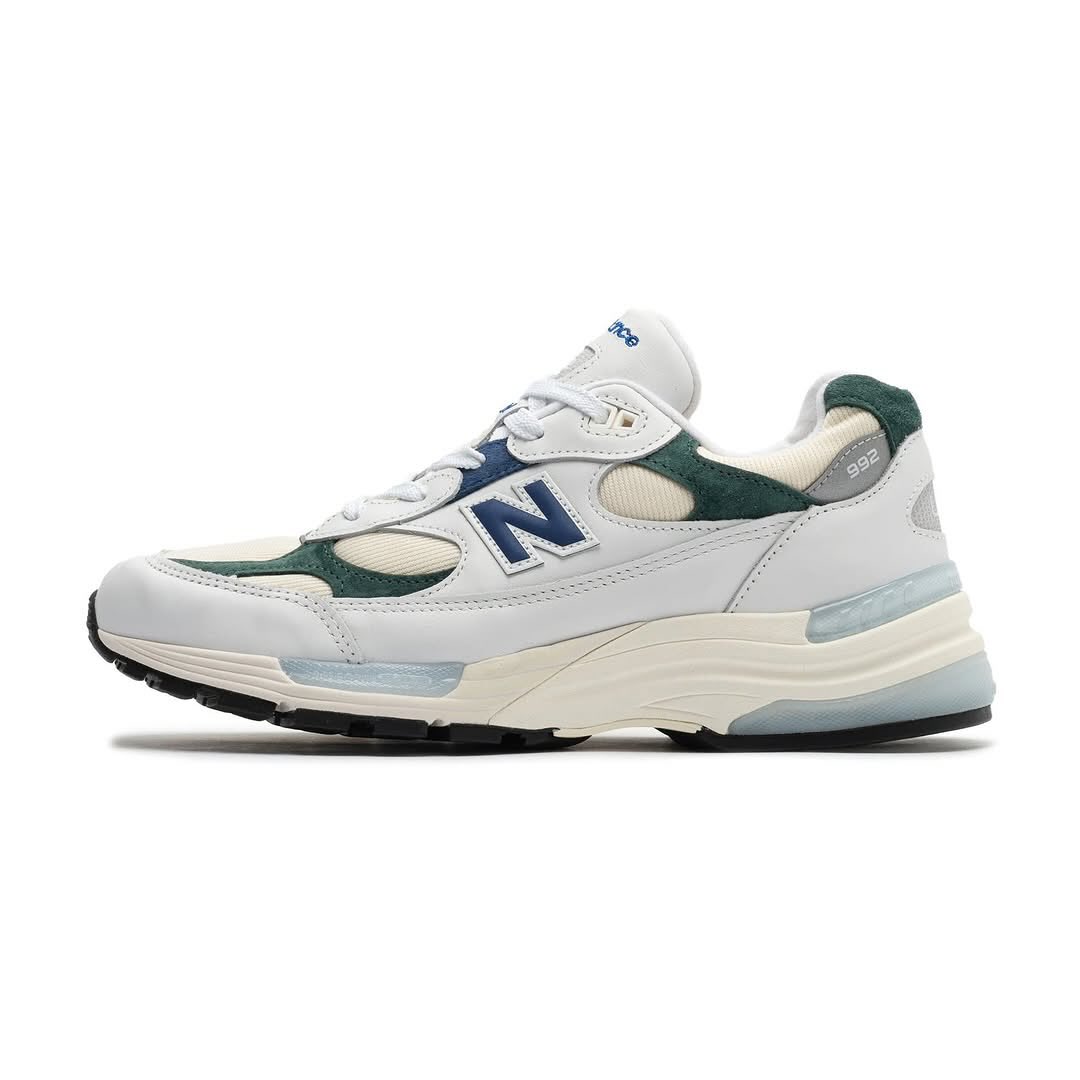 【2025年 7/25 発売】New Balance U992 GB “White/Marsh Green” (ニューバランス) [U992GB]