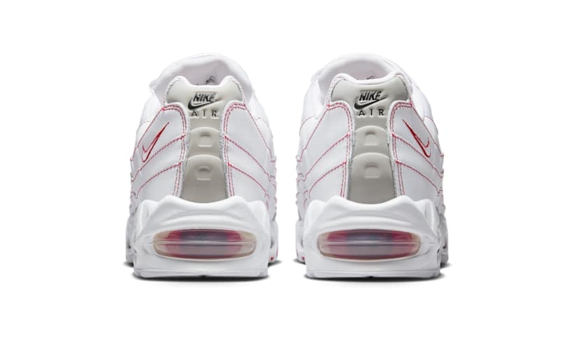 【国内 2025年 4/19 発売】NIKE AIR MAX 95 BIG BUBBLE OG “White/University Red-Wolf Grey” (ナイキ エア マックス 95 ビッグバブル “ホワイト/ユニバーシティレッド/ウルフグレー”) [IB7936-100]
