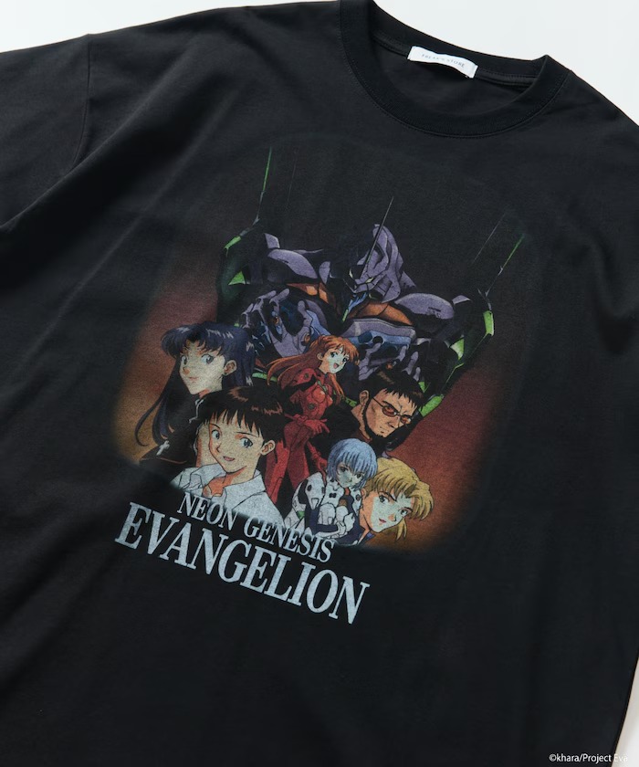 新世紀エヴァンゲリオン × FREAK’S STORE 別注 リラックスフィット クルーネック プリントTシャツが受注販売 (Evangelion フリークスストア)