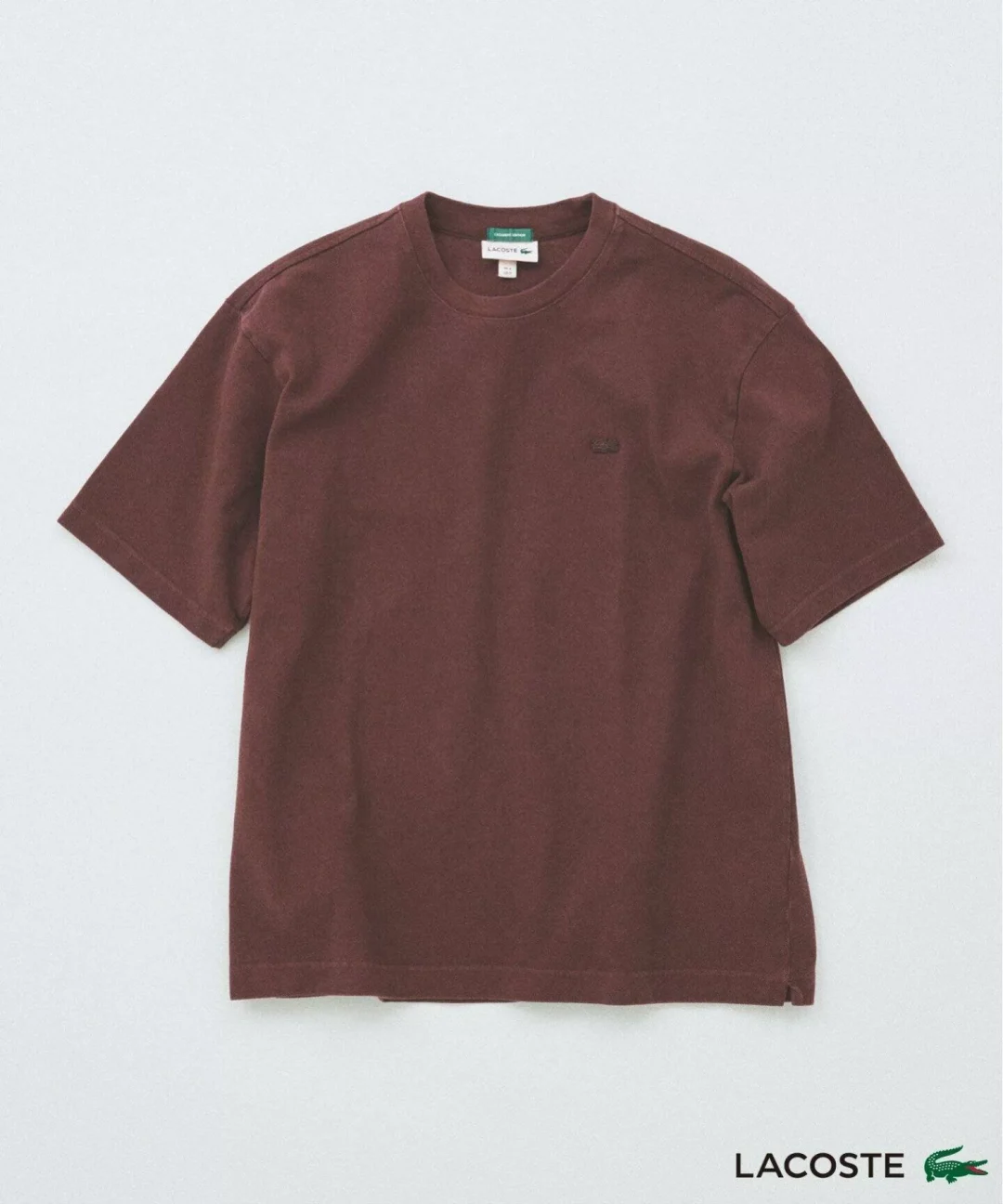 JOURNAL STANDARD × LACOSTE 別注 ピグメント ダイ ピケ Tシャツが2025年 5月下旬 発売 (ジャーナルスタンダード ラコステ)
