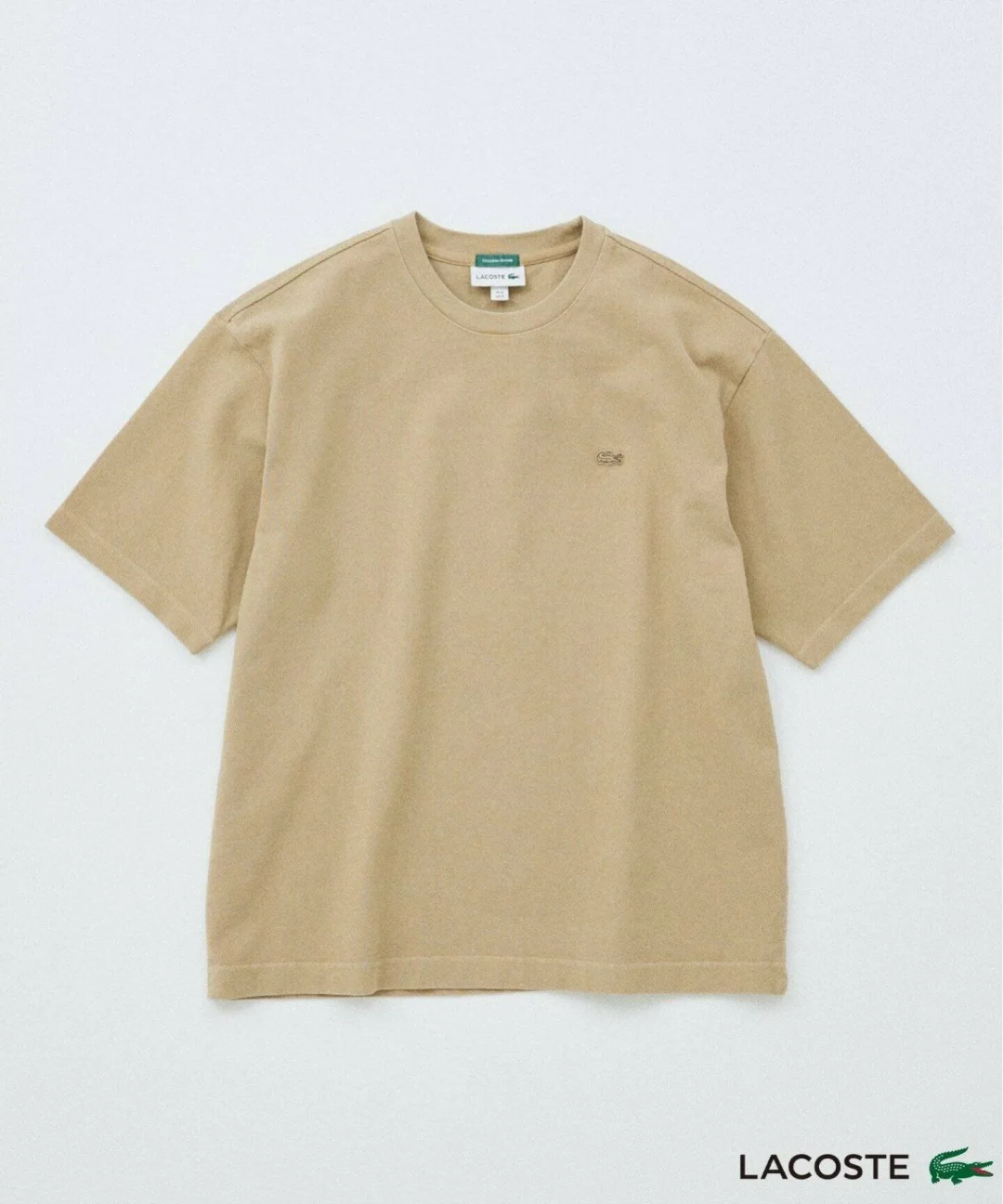 JOURNAL STANDARD × LACOSTE 別注 ピグメント ダイ ピケ Tシャツが2025年 5月下旬 発売 (ジャーナルスタンダード ラコステ)