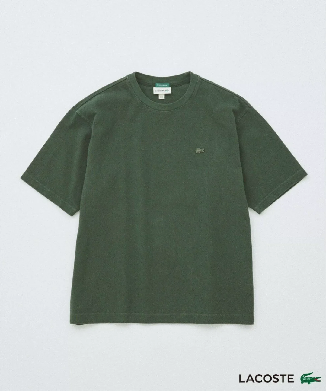JOURNAL STANDARD × LACOSTE 別注 ピグメント ダイ ピケ Tシャツが2025年 5月下旬 発売 (ジャーナルスタンダード ラコステ)