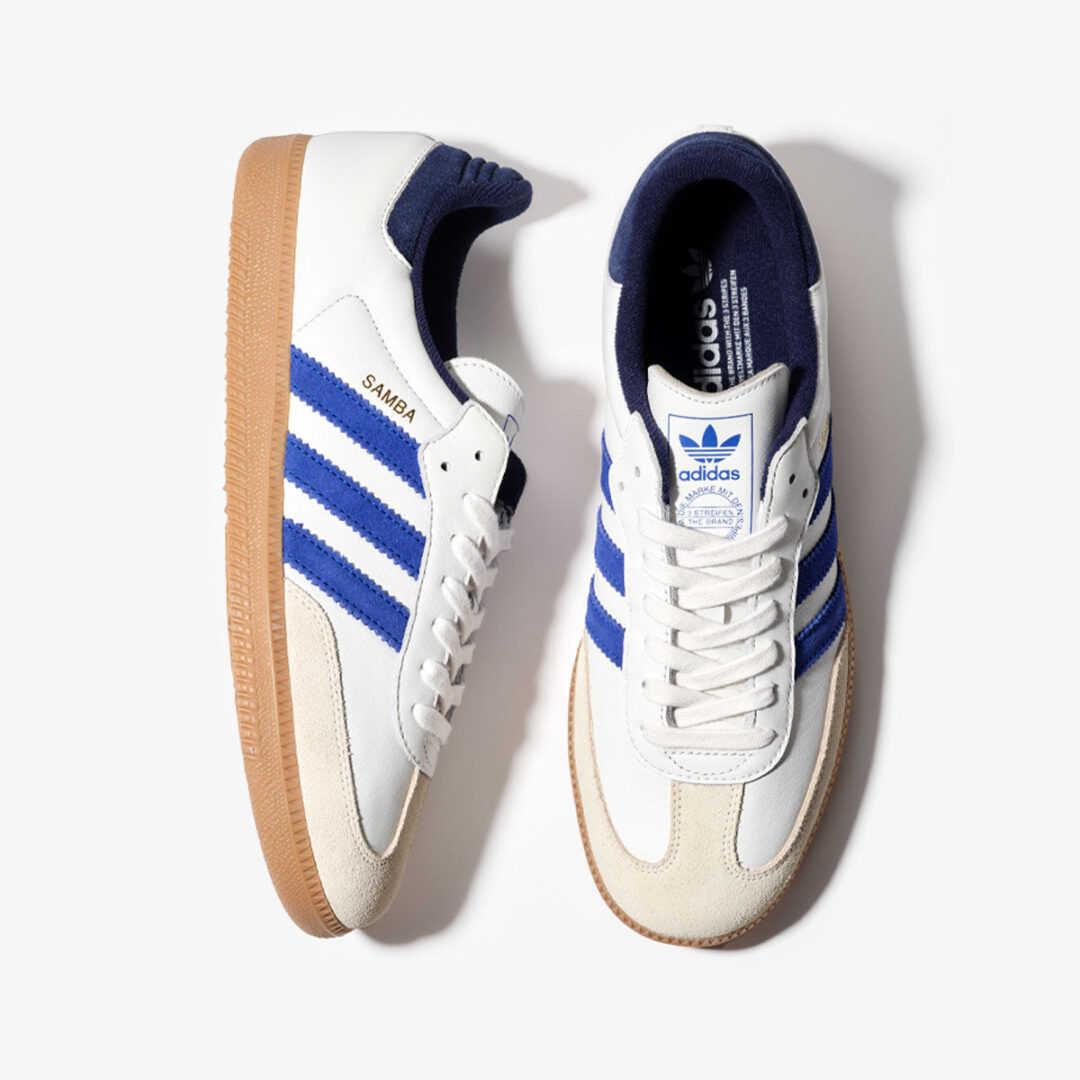 【2025年 3/28 発売】adidas Originals SAMBA OG -KICKS LAB. EXCLUSIVE- “Core White/Royal Blue/Night Indigo” (キックスラボ アディダス オリジナルス サンバ) [JH5632]