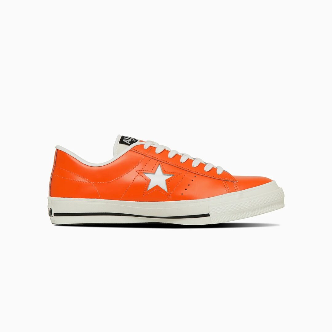 【2025年 4/18 発売】CONVERSE ONE STAR J LEATHER “Orange” (コンバース ワンスター レザー “オレンジ”) [35200880]
