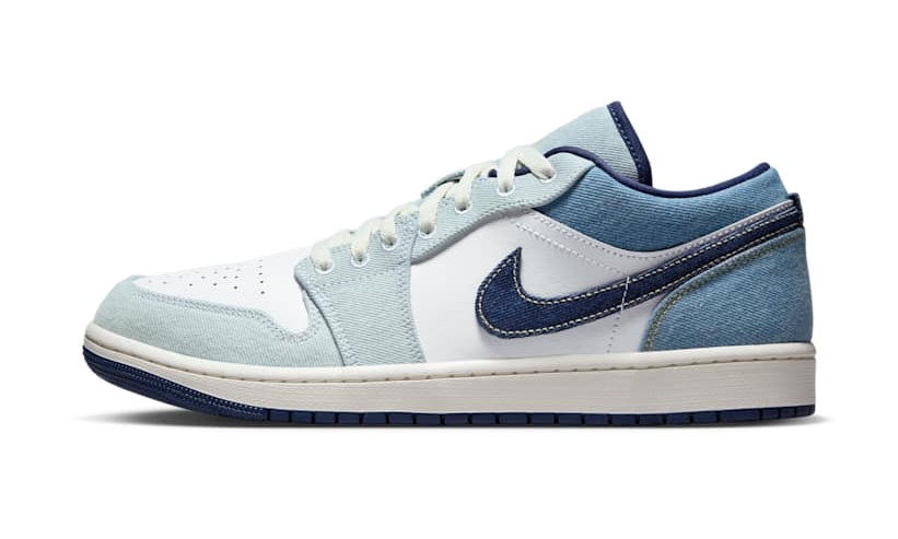 【2025年 発売予定】NIKE AIR JORDAN 1 LOW “Denim/White/Star Blue” (ナイキ エア ジョーダン 1 ロー “デニム/ホワイト/スターブルー”) [IH0648-141]