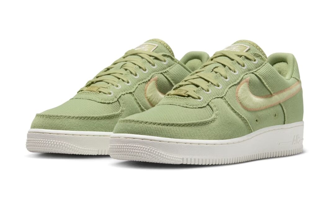 【2025年 4/14 発売】NIKE AIR FORCE 1 LOW “Embroidery Swoosh” (ナイキ エア フォース 1 ロー “エンブロイダリー スウッシュ”) [HV1204-001/HV1204-100/HV1204-300/HV1204-700]