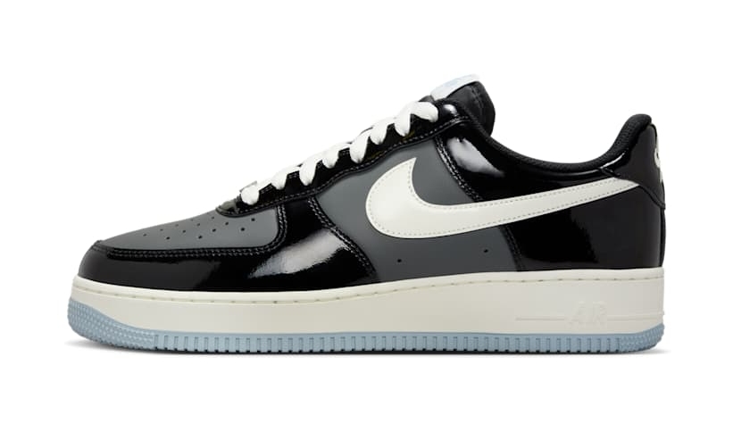 【2025年 4/14 発売】NIKE AIR FORCE 1 LOW “Patent Leather/Black/Armory Blue” (ナイキ エア フォース 1 ロー “パテントレザー/ブラック/アーモリーネイビー”) [IB7676-001]