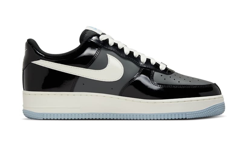 【2025年 4/14 発売】NIKE AIR FORCE 1 LOW “Patent Leather/Black/Armory Blue” (ナイキ エア フォース 1 ロー “パテントレザー/ブラック/アーモリーネイビー”) [IB7676-001]
