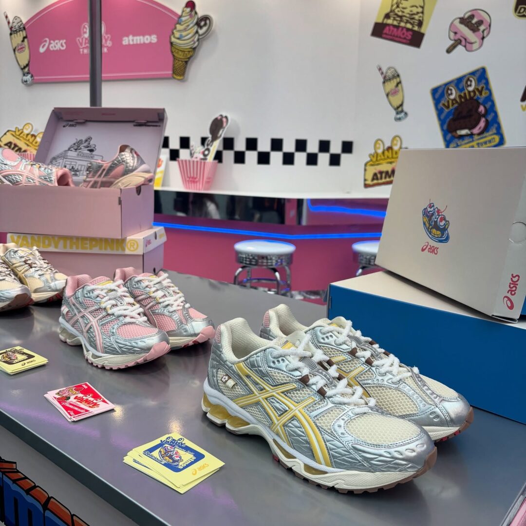 【2025年 4/19 & 6月 発売】VANDY THE PINK × ASICS × atmos GEL-NIMBUS 10.1 (ヴァンディー・ザ・ピンク アシックス アトモス ゲルニンバス) [1203A865.702/1203A865.752]
