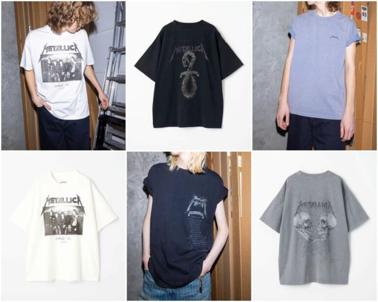 METALLICA × monkey time プリント Tシャツが2025年 4月中旬 発売