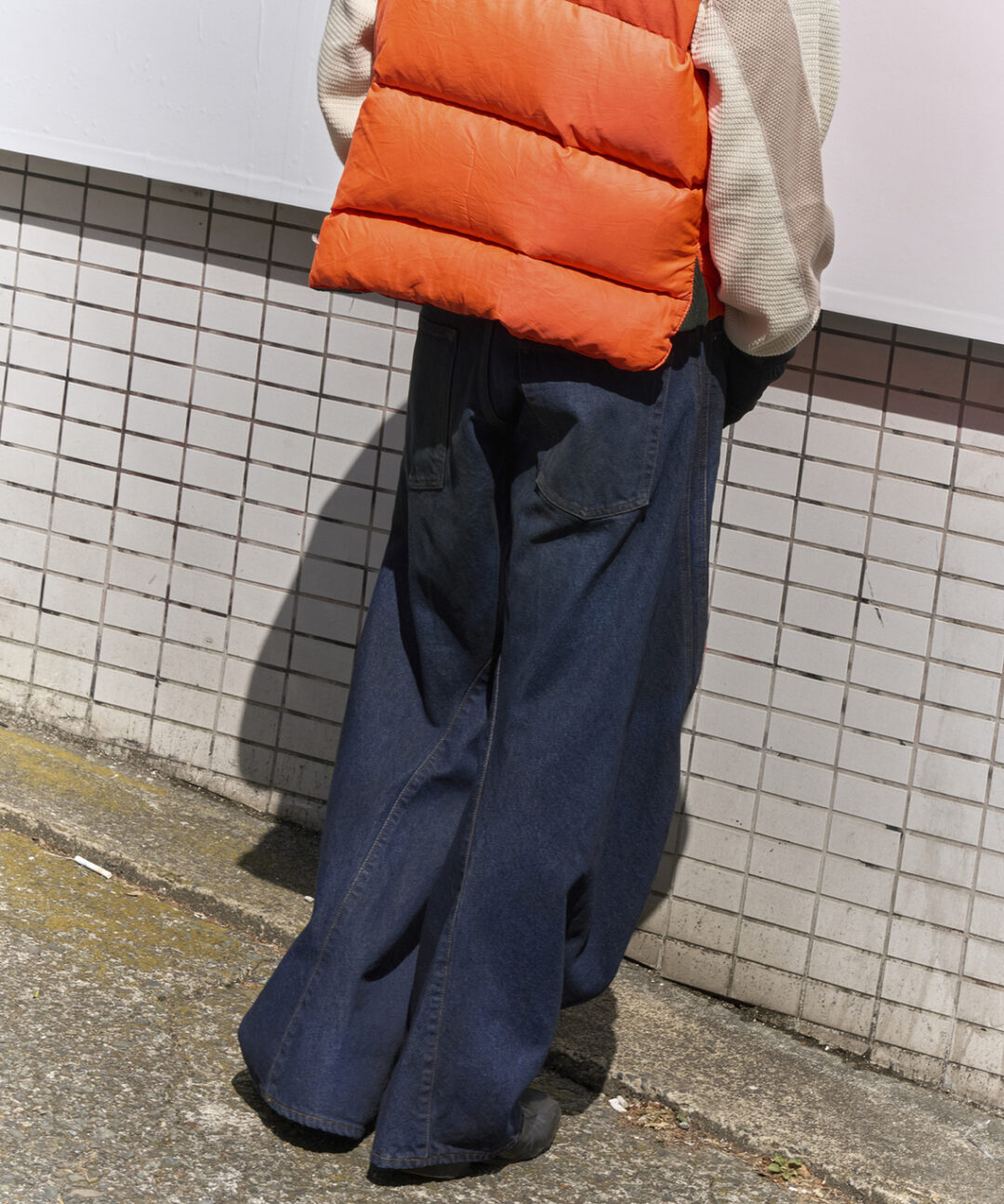 NVRFRGT × WISM 別注 3D TWISTED WIDE LEG JEANSが2025年 4月中旬 発売 (ネヴァーフォーゲット ウィズム)