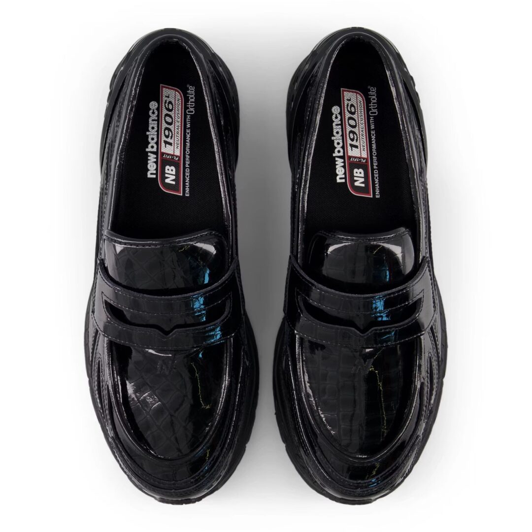【2025年 夏 発売予定】New Balance U1906 LCR Loafer “Black Croc” (ニューバランス ローファー) [U1906LCR]