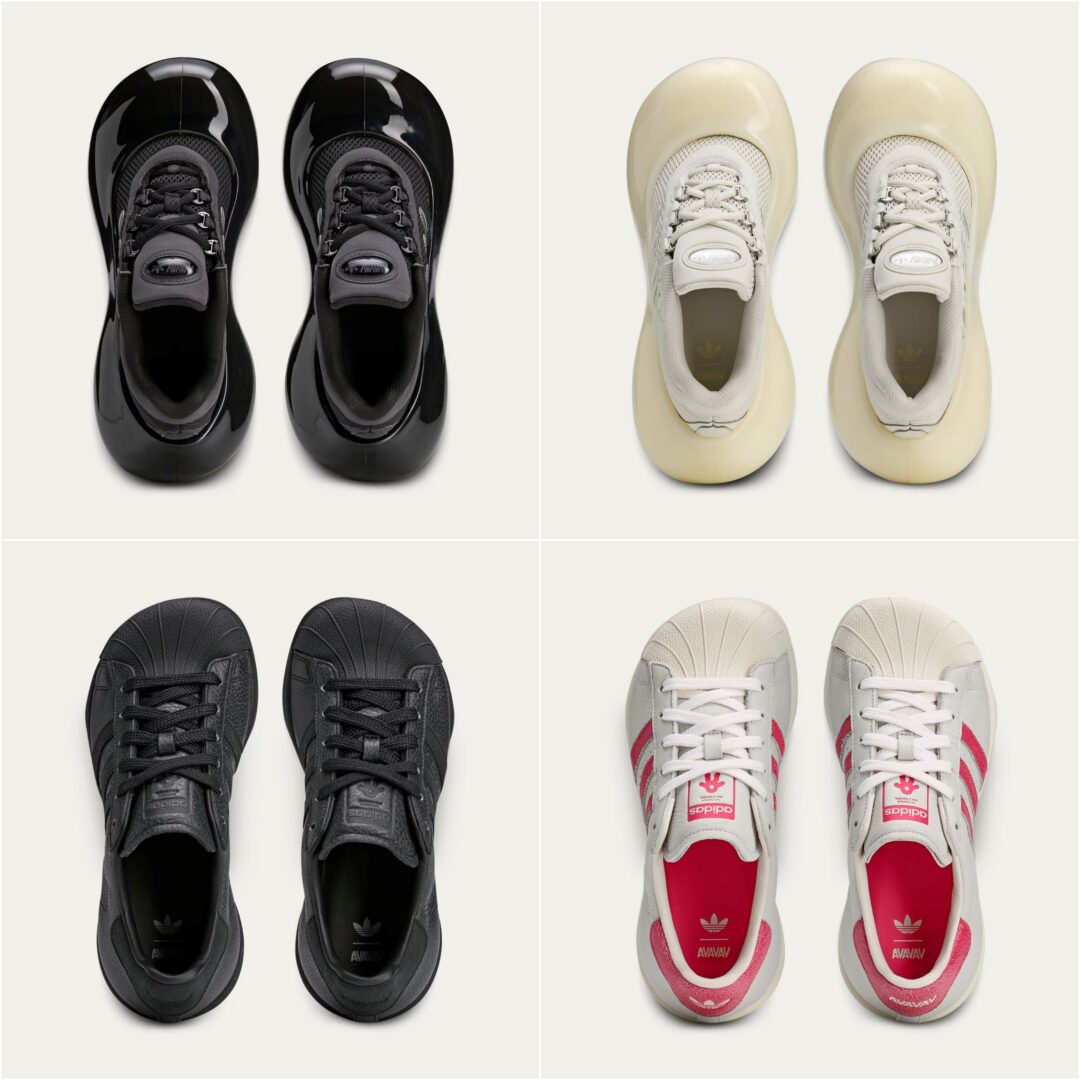 【2025年 発売予定】AVAVAV × adidas Originals Modified Superstar &  Moonrubber Megaride (アヴァヴァヴ アディダス オリジナルス スーパースター ムーンラバー メガライド) [JI4584/JI4585/JI1494/JI1495]
