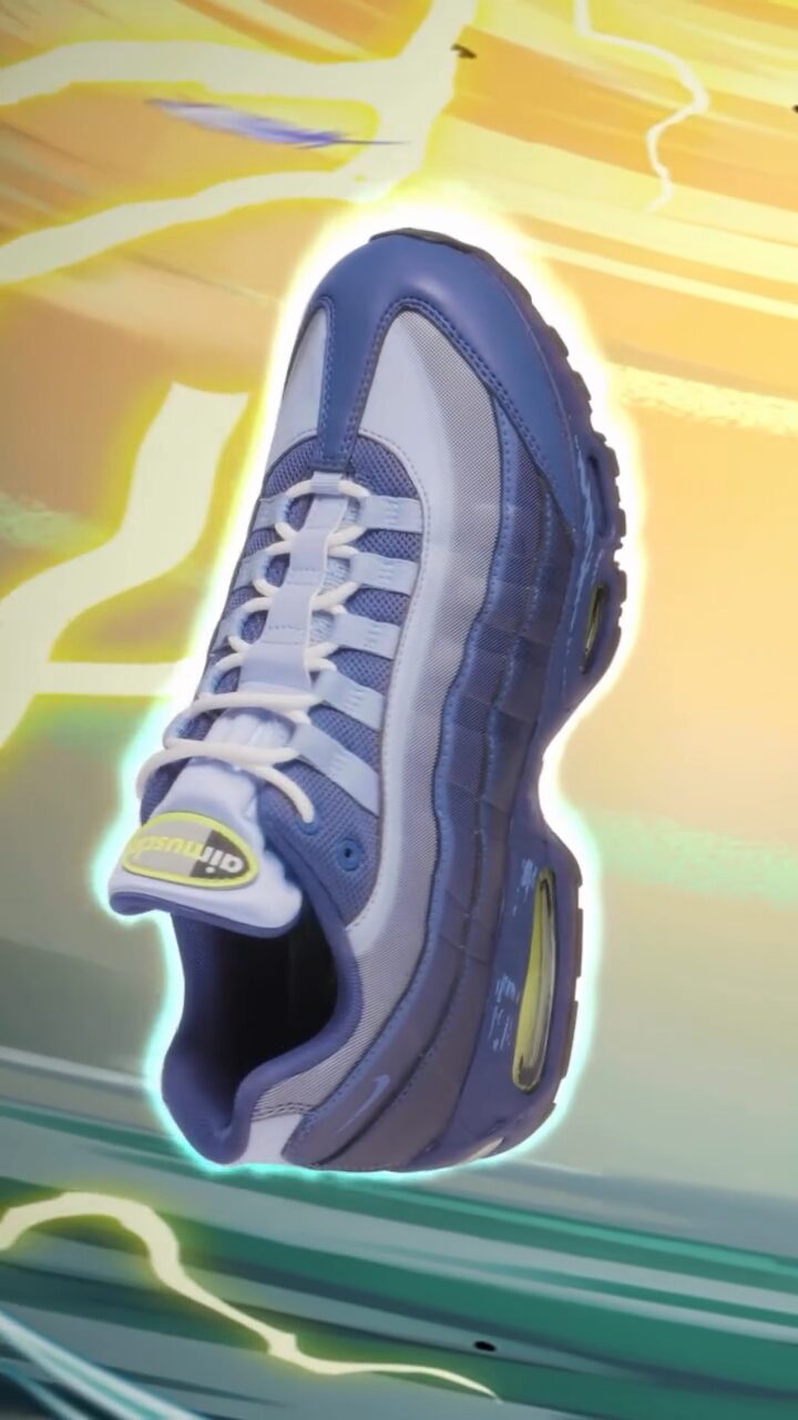 【2025年 9/12 発売予定】遊☆戯☆王 x NIKE AIR MAX 95 QS “White/Psychic Blue” (Yu-Gi-Oh! 遊戯王 ナイキ エア マックス “ホワイト/サイキックブルー”) [II7404-100/II7404-400]