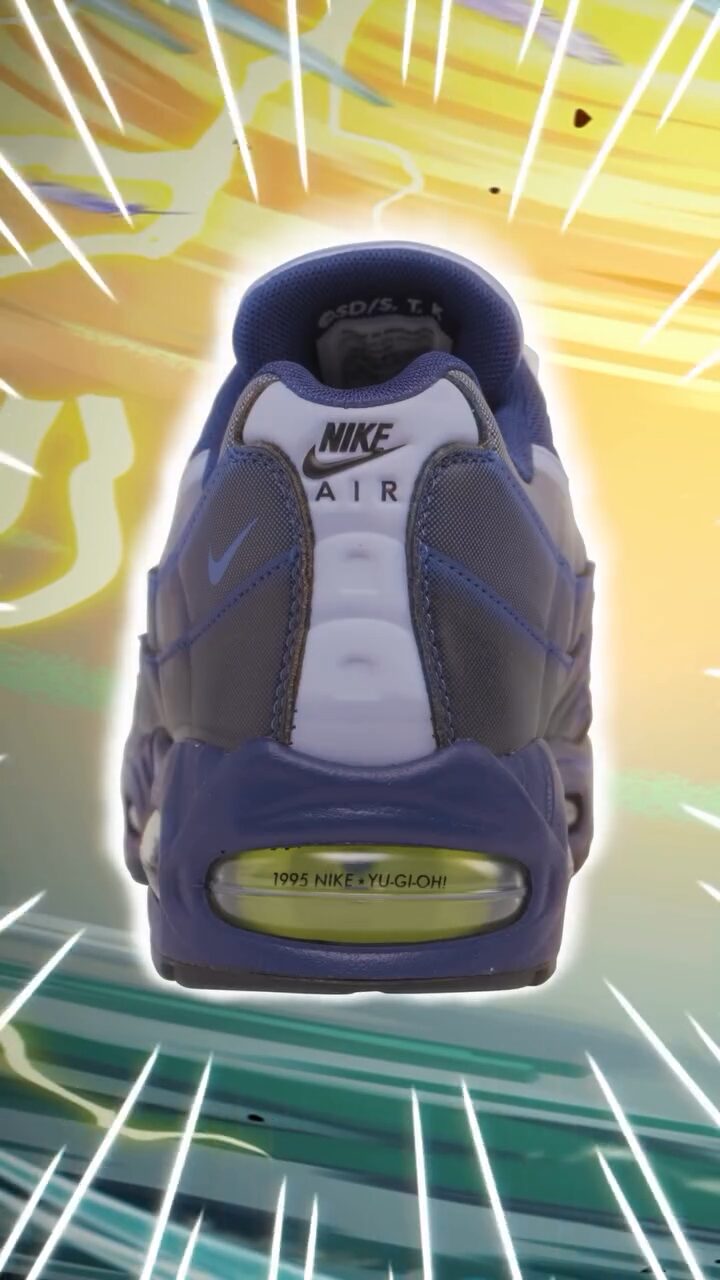 【2025年 9/12 発売予定】遊☆戯☆王 x NIKE AIR MAX 95 QS “White/Psychic Blue” (Yu-Gi-Oh! 遊戯王 ナイキ エア マックス “ホワイト/サイキックブルー”) [II7404-100/II7404-400]