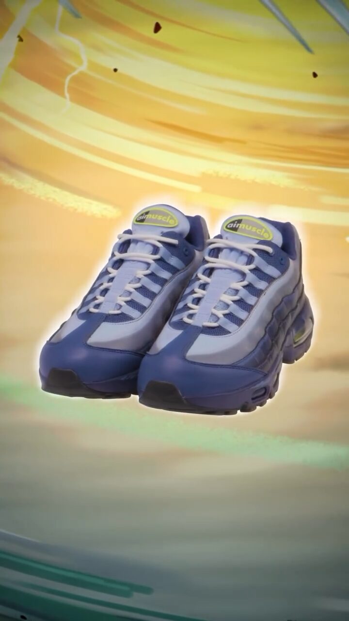 【2025年 9/12 発売予定】遊☆戯☆王 x NIKE AIR MAX 95 QS “White/Psychic Blue” (Yu-Gi-Oh! 遊戯王 ナイキ エア マックス “ホワイト/サイキックブルー”) [II7404-100/II7404-400]