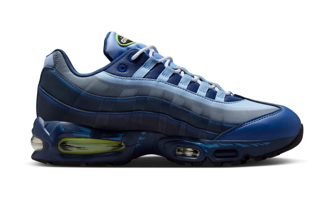 【2025年 9/12 発売予定】遊☆戯☆王 x NIKE AIR MAX 95 QS “White/Psychic Blue” (Yu-Gi-Oh! 遊戯王 ナイキ エア マックス “ホワイト/サイキックブルー”) [II7404-100/II7404-400]
