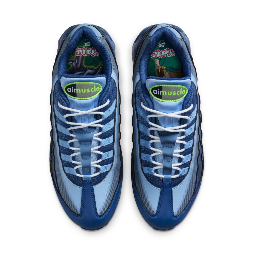 【2025年 9/12 発売予定】遊☆戯☆王 x NIKE AIR MAX 95 QS “White/Psychic Blue” (Yu-Gi-Oh! 遊戯王 ナイキ エア マックス “ホワイト/サイキックブルー”) [II7404-100/II7404-400]
