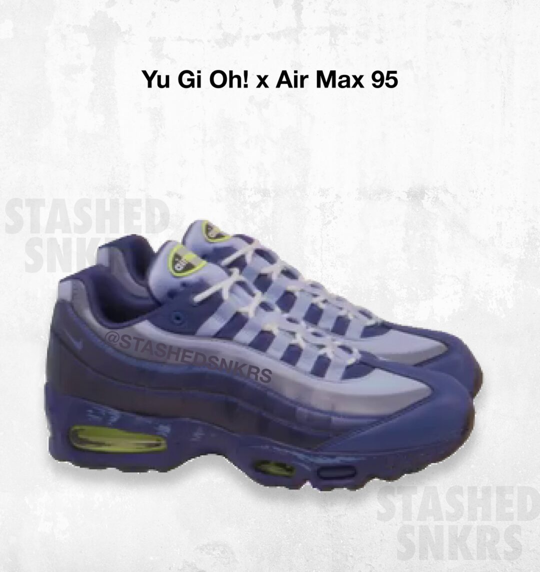 【2025年 9/12 発売予定】遊☆戯☆王 x NIKE AIR MAX 95 QS “White/Psychic Blue” (Yu-Gi-Oh! 遊戯王 ナイキ エア マックス “ホワイト/サイキックブルー”) [II7404-100/II7404-400]