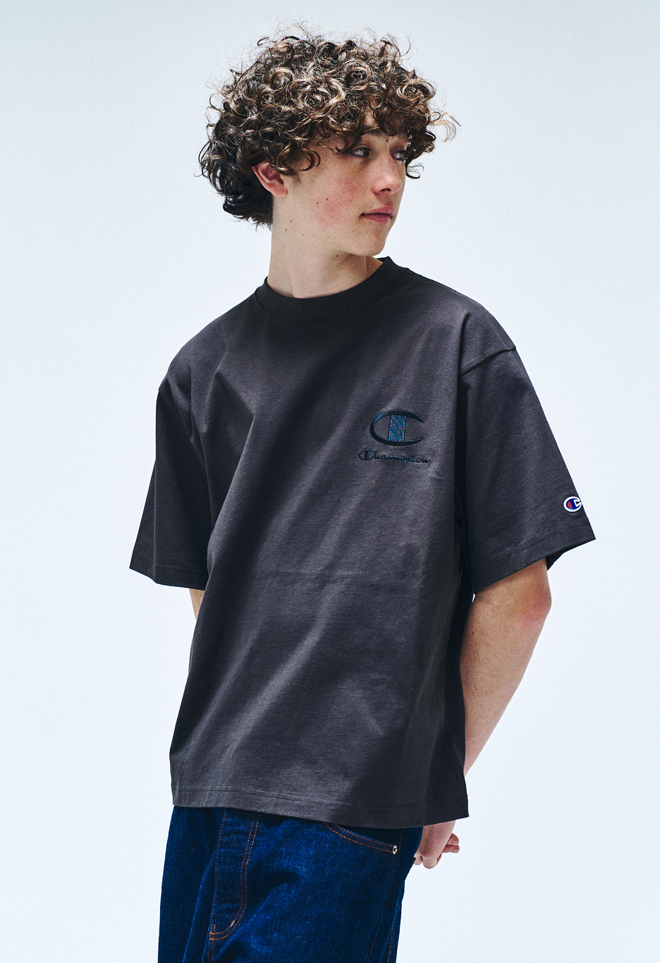 Champion × 417 EDIFICE 別注「ダブルロゴ Tee」が発売 (チャンピオン エディフィス Double Logo)