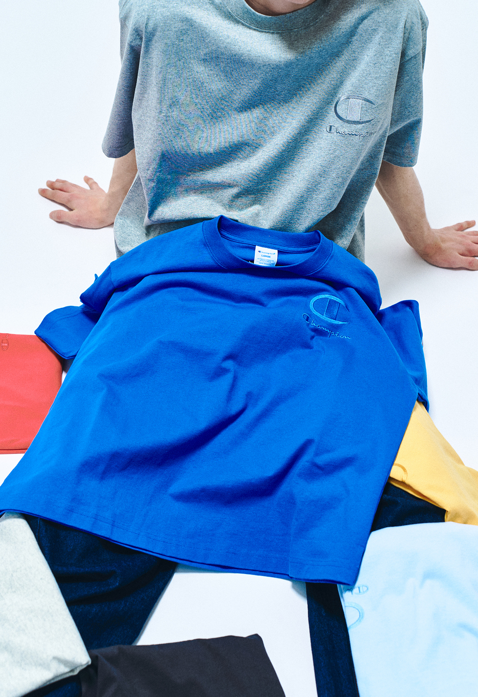 Champion × 417 EDIFICE 別注「ダブルロゴ Tee」が発売 (チャンピオン エディフィス Double Logo)