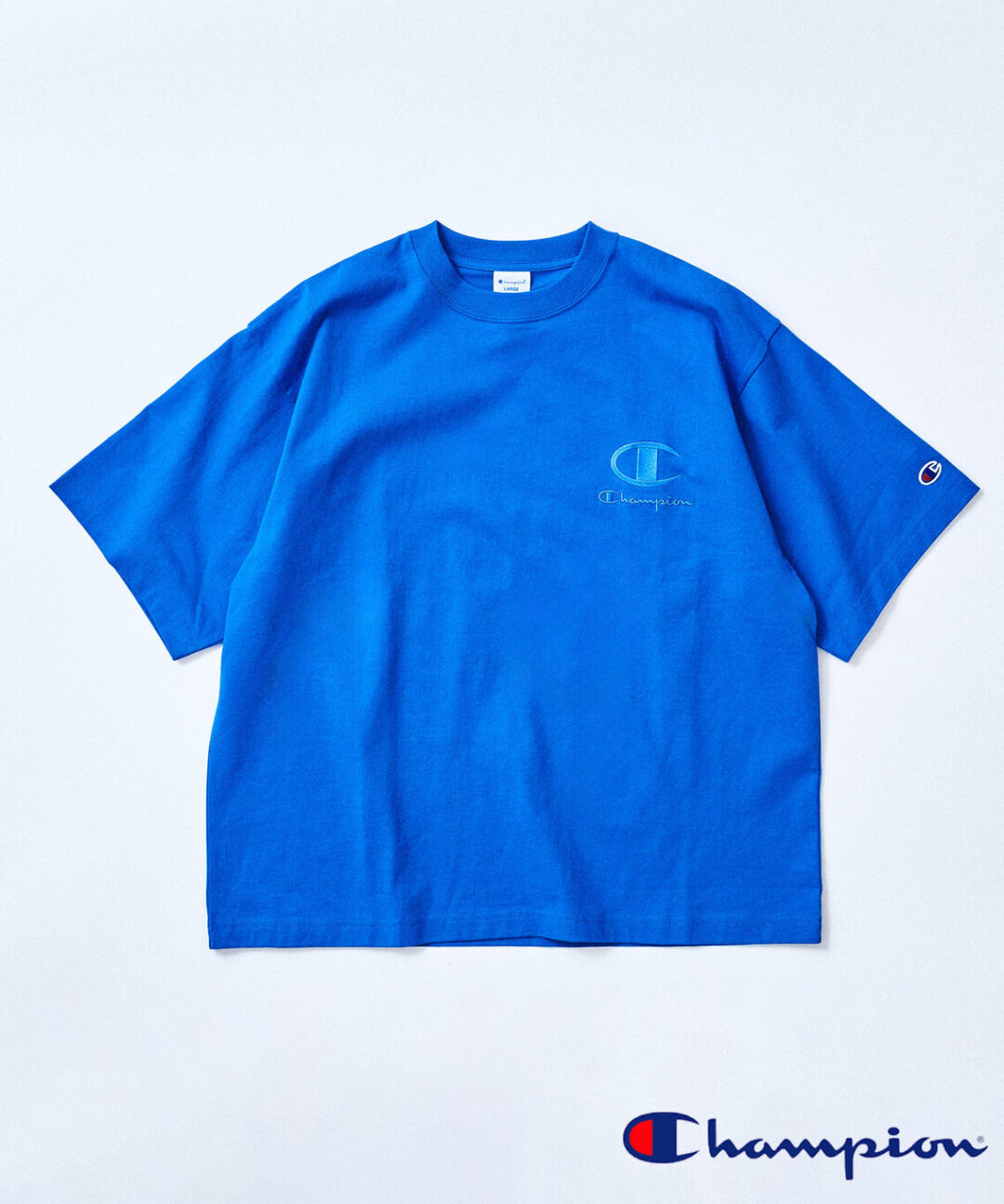 Champion × 417 EDIFICE 別注「ダブルロゴ Tee」が発売 (チャンピオン エディフィス Double Logo)