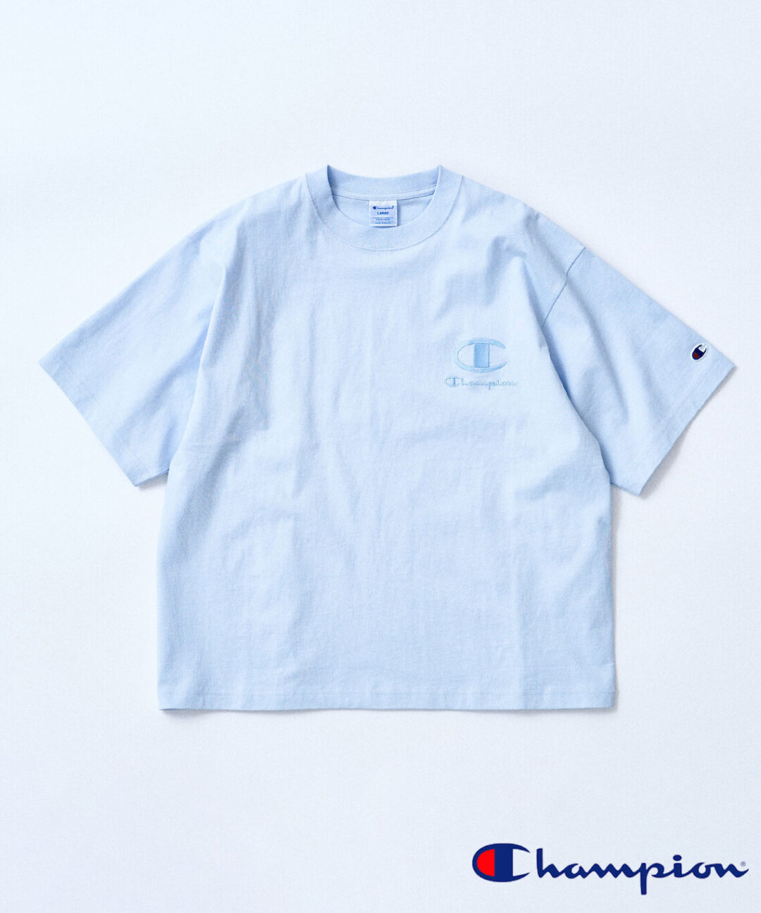 Champion × 417 EDIFICE 別注「ダブルロゴ Tee」が発売 (チャンピオン エディフィス Double Logo)