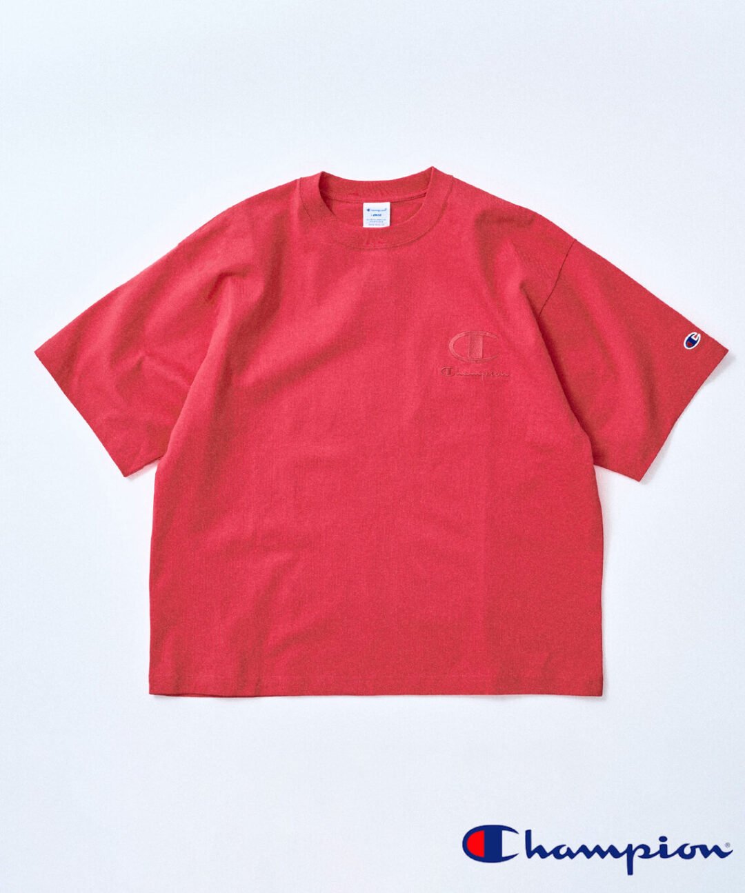 Champion × 417 EDIFICE 別注「ダブルロゴ Tee」が発売 (チャンピオン エディフィス Double Logo)