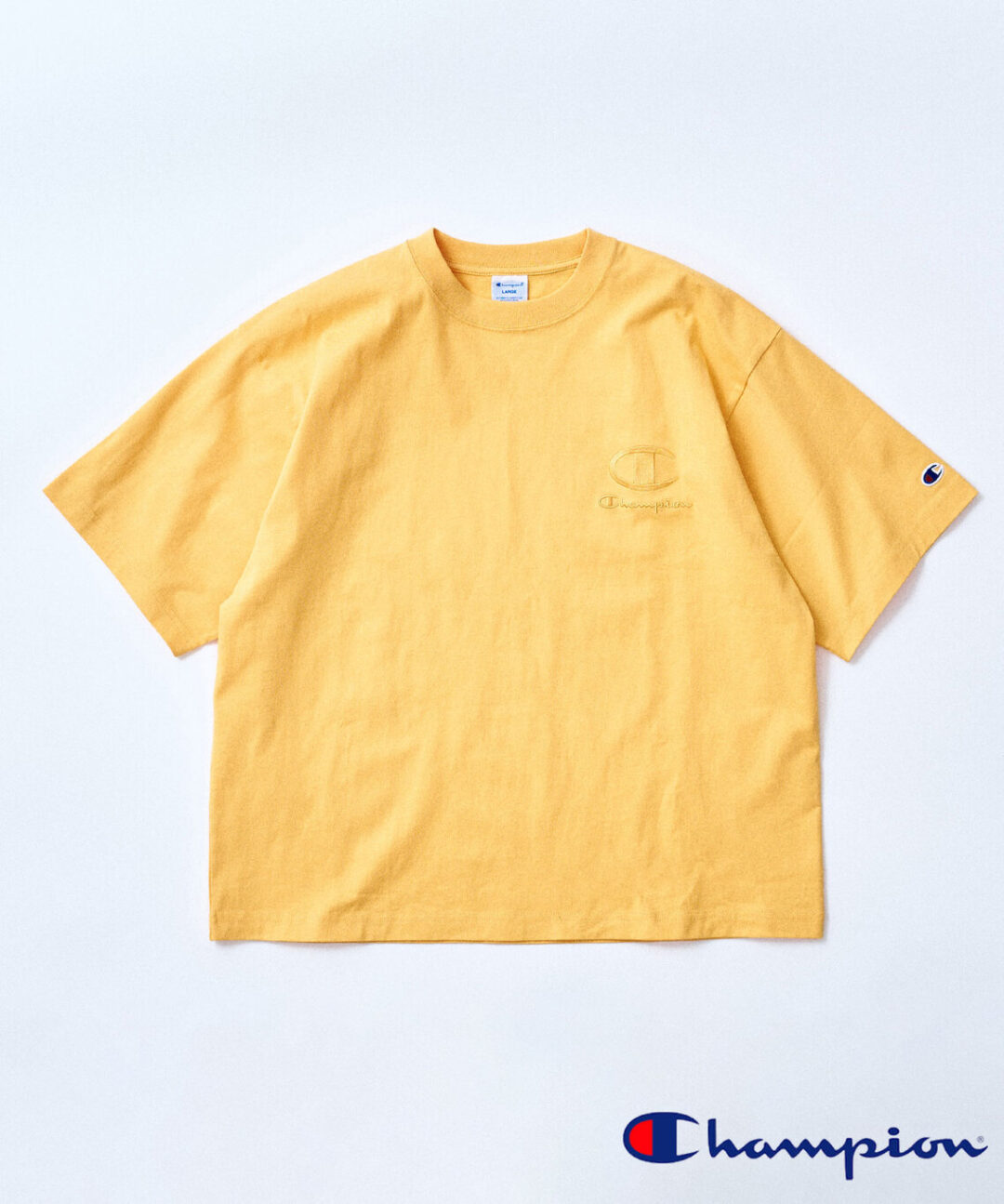 Champion × 417 EDIFICE 別注「ダブルロゴ Tee」が発売 (チャンピオン エディフィス Double Logo)